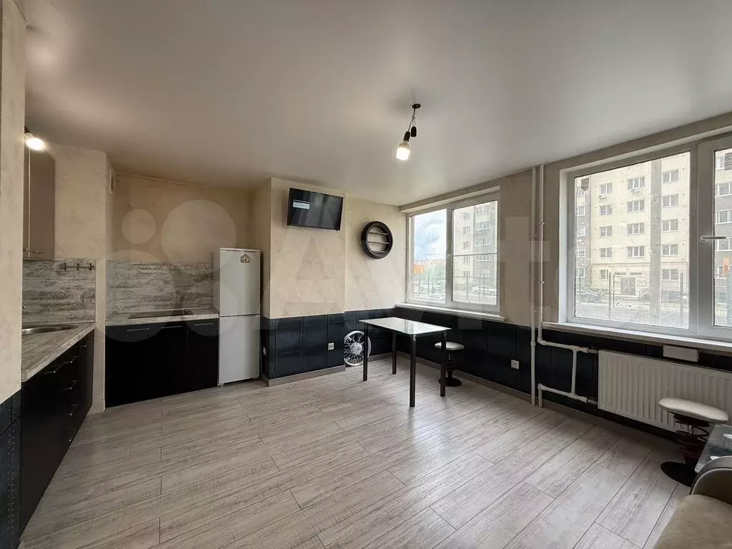 Квартира-студия, 25,6 м, 1/15 эт. - Фото 1