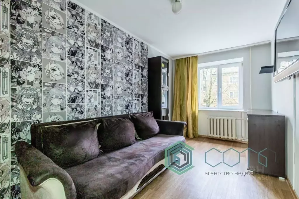 3-к кв. Калининградская область, Калининград ул. Каштановая Аллея, 89 ... - Фото 1