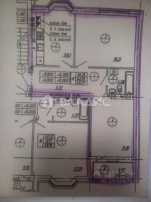2-к кв. Калининградская область, Калининград ул. Александра Невского, ... - Фото 2