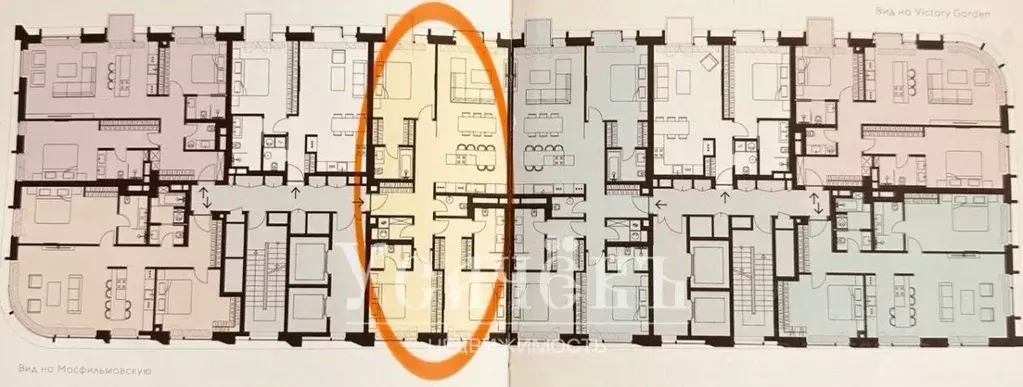 4-к кв. Москва ул. Братьев Фонченко, 1к7 (138.0 м) - Фото 1