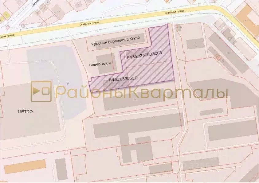 Участок в Новосибирская область, Новосибирск Красный просп., 220к14А ... - Фото 1