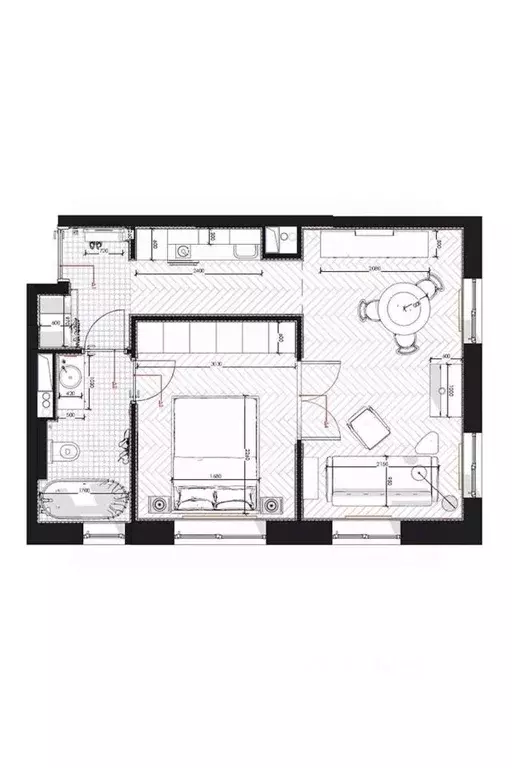 2-к кв. Пермский край, Пермь ул. Мира, 116 (44.0 м) - Фото 1