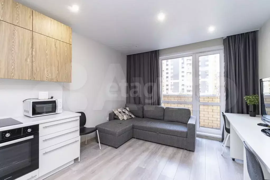 Квартира-студия, 24,8 м, 2/10 эт. - Фото 1