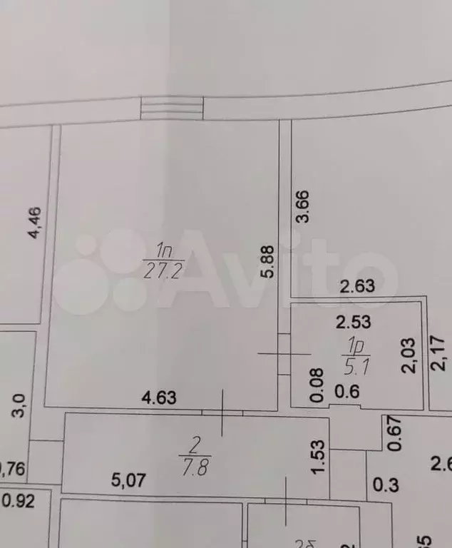 Офис 2-х комнатный, 32.3 кв.м - Фото 0