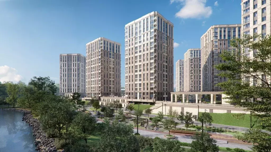 3-к кв. Москва Краснобогатырская ул., 40 (84.5 м) - Фото 1
