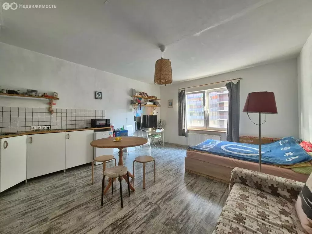 Квартира-студия: Кудрово, Европейский проспект, 18к2 (32.6 м) - Фото 1