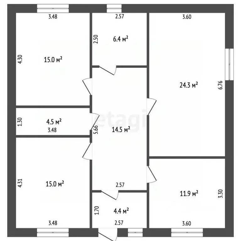 Дом в Ростовская область, Таганрог Весна садовое товарищество,  (100 ... - Фото 2