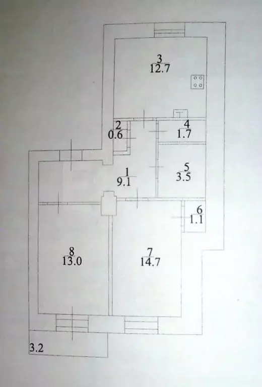 2-к кв. Саратовская область, Саратов ул. Большая Горная, 160 (55.0 м) - Фото 1