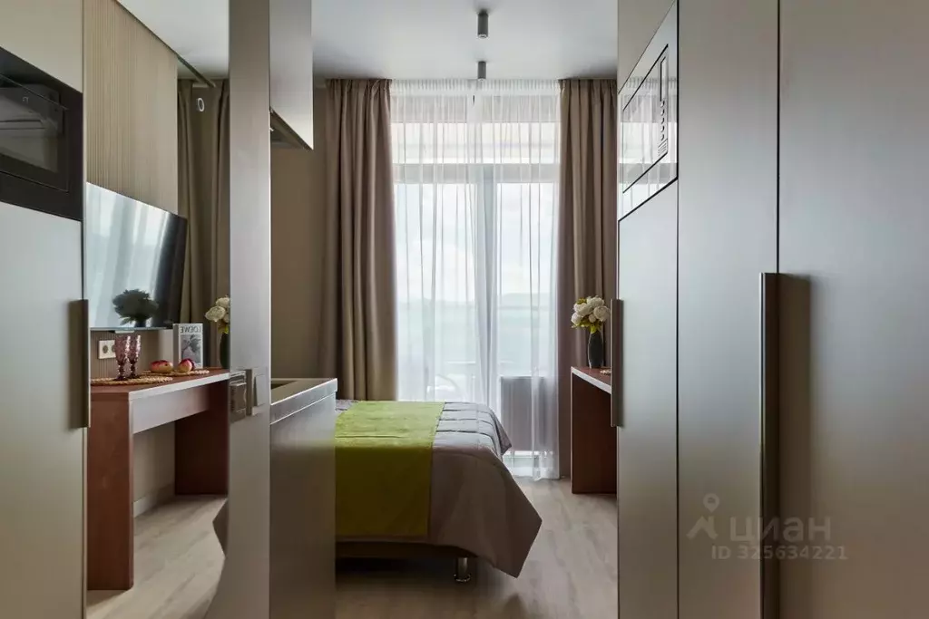 Студия Краснодарский край, Сочи Бытха мкр, ул. Ясногорская, 16/2к10 ... - Фото 2