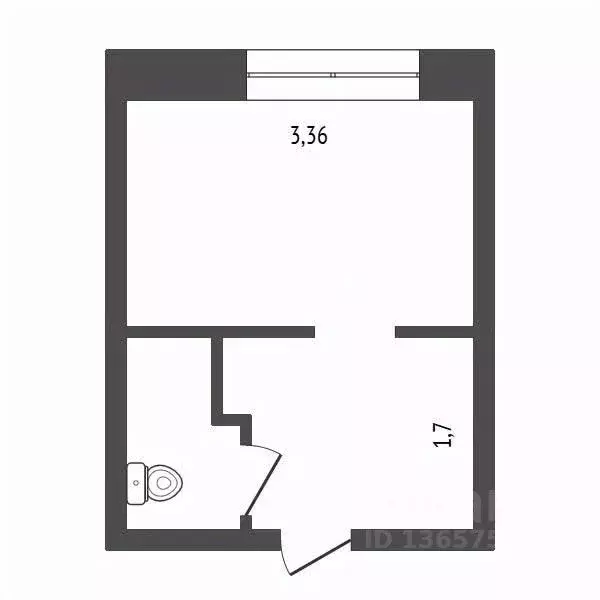 1-к кв. Иркутская область, Иркутск бул. Рябикова, 44Б (13.0 м) - Фото 2