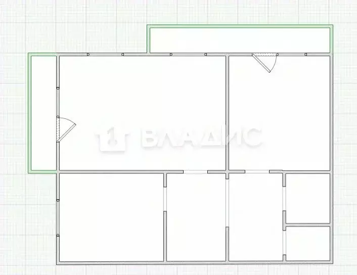 3-к кв. Иркутская область, Иркутск ул. Ядринцева, 35 (80.0 м) - Фото 2