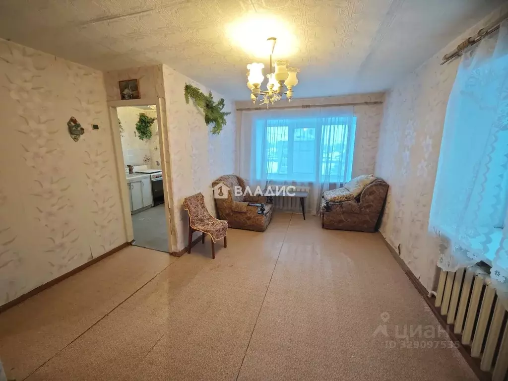 1-к кв. Владимирская область, Судогда Коммунистическая ул., 2 (30.8 м) - Фото 1
