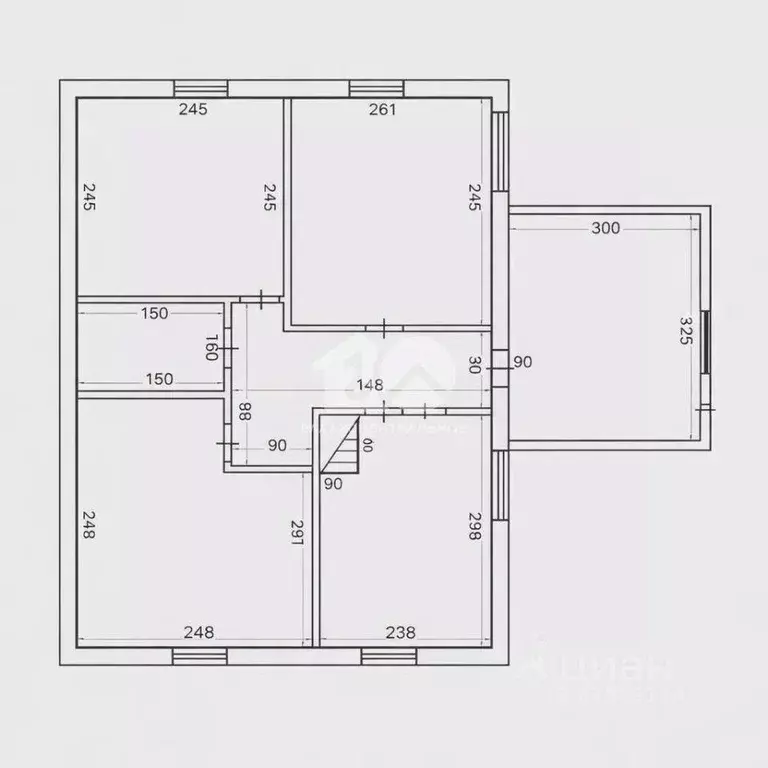 Дом, 62 м - Фото 2