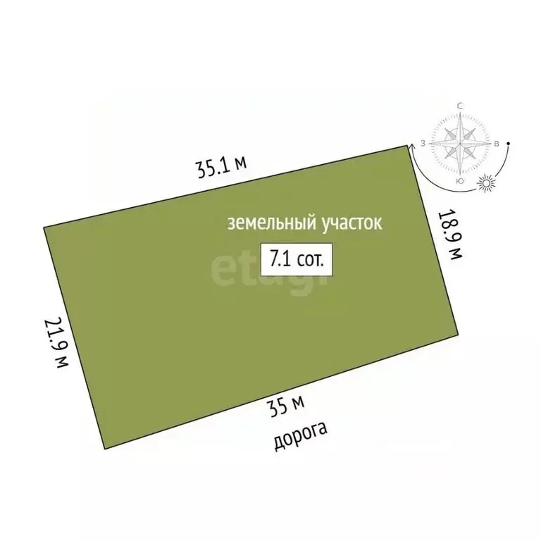 Участок в Марий Эл, Йошкар-Ола Мир СНТ, 6/18 (7.0 сот.) - Фото 2