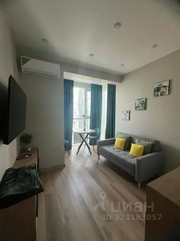 1-к кв. Краснодарский край, Сочи Бытха мкр, ул. Ясногорская, 16/8к1 ... - Фото 1