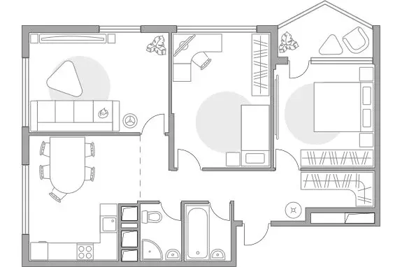 3-комнатная квартира: Долгопрудный, микрорайон Гранитный, жилой ... - Фото 1