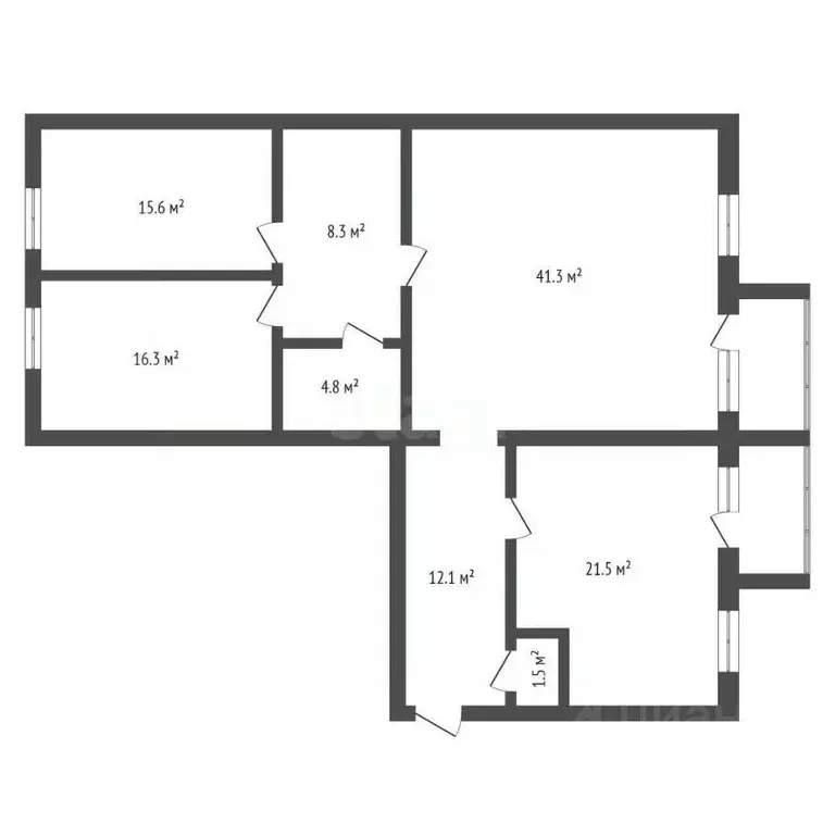 3-к кв. Воронежская область, Рамонский район, с. Ямное ул. Атамана ... - Фото 2