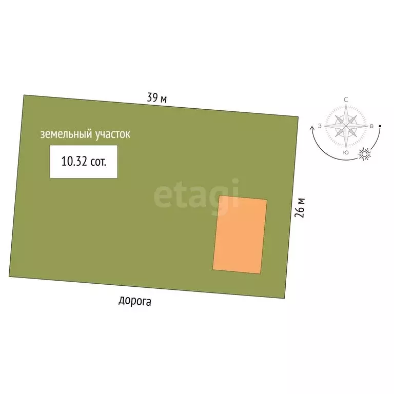 Дом в Тюмень, территория СОСН Берёзка-3, 28-я улица (57.2 м) - Фото 2