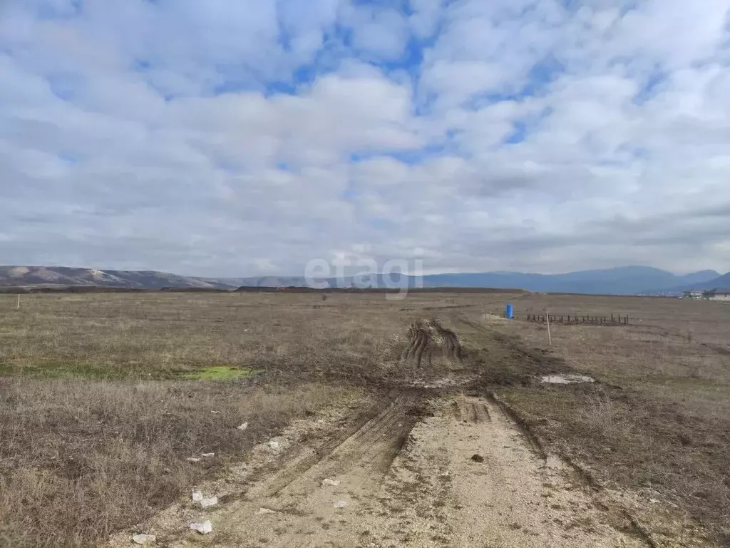 Участок в Крым, Симферопольский район, с. Доброе ул. Берекет (8.0 ... - Фото 1