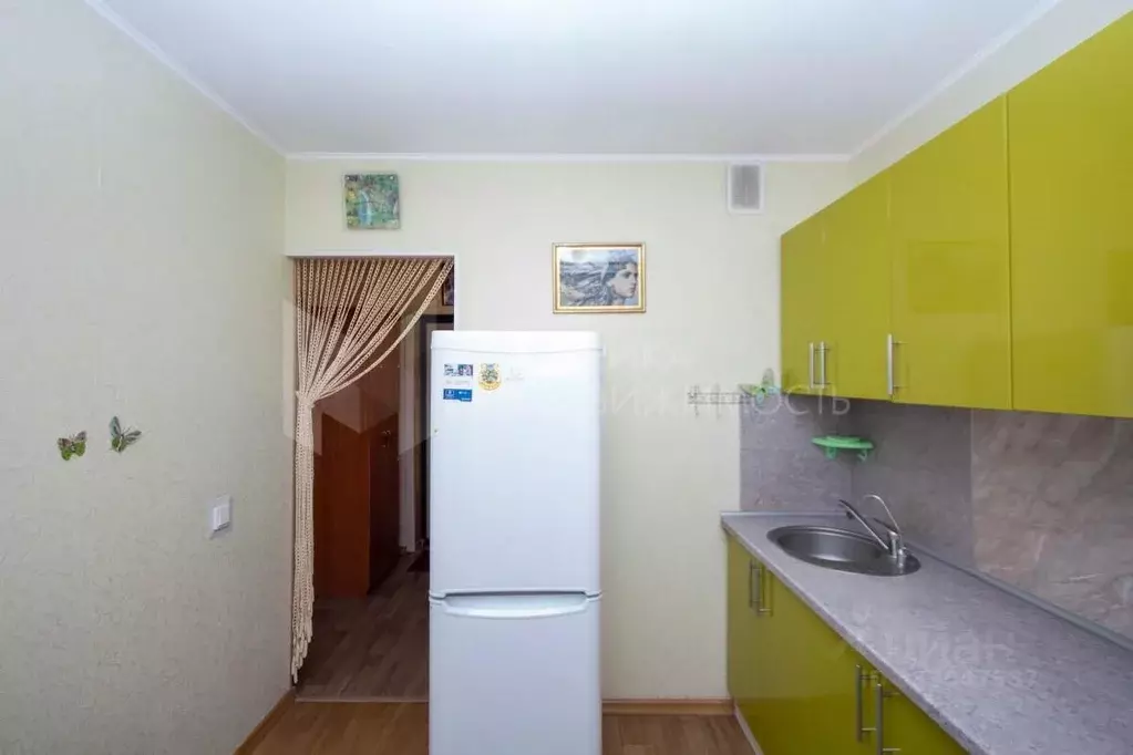 1-к кв. Тюменская область, Тюмень ул. Казачьи луга, 4к1 (27.2 м) - Фото 1