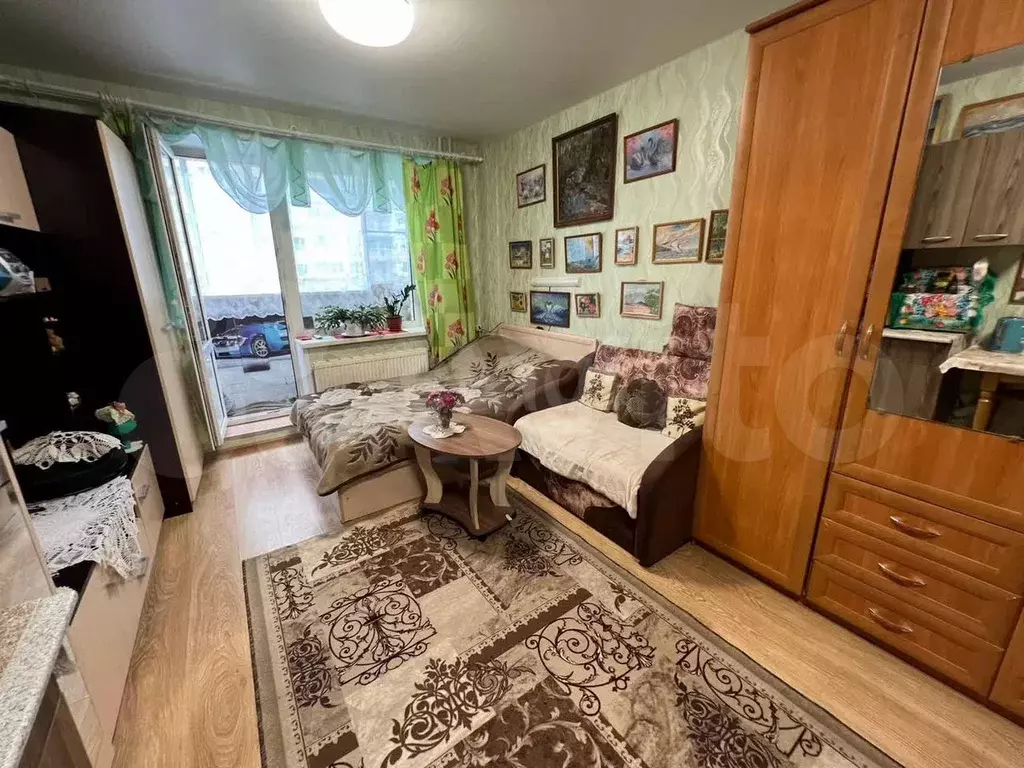 Квартира-студия, 23 м, 5/17 эт. - Фото 1