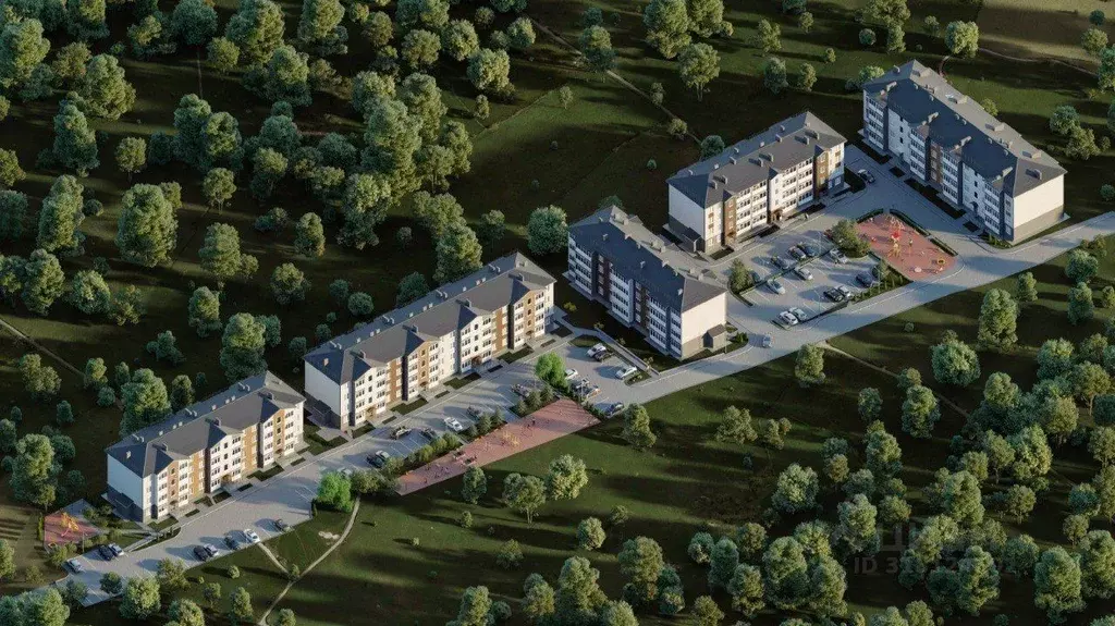 1-к кв. Калининградская область, Гурьевский муниципальный округ, пос. ... - Фото 2