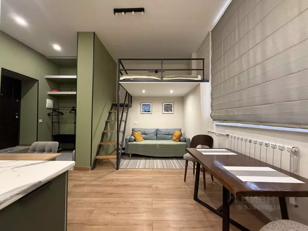 Студия Москва ул. Летчика Бабушкина, 21/2 (32.0 м) - Фото 1