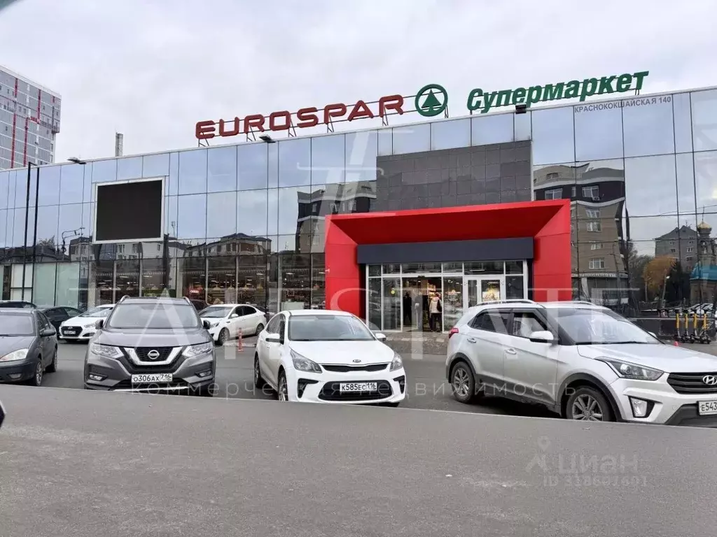 Торговая площадь в Татарстан, Казань Краснококшайская ул., 140 (750 м) - Фото 2