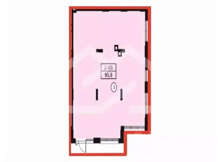 Помещение свободного назначения в Москва № 160 кв-л, 1Вк2 (96 м) - Фото 2