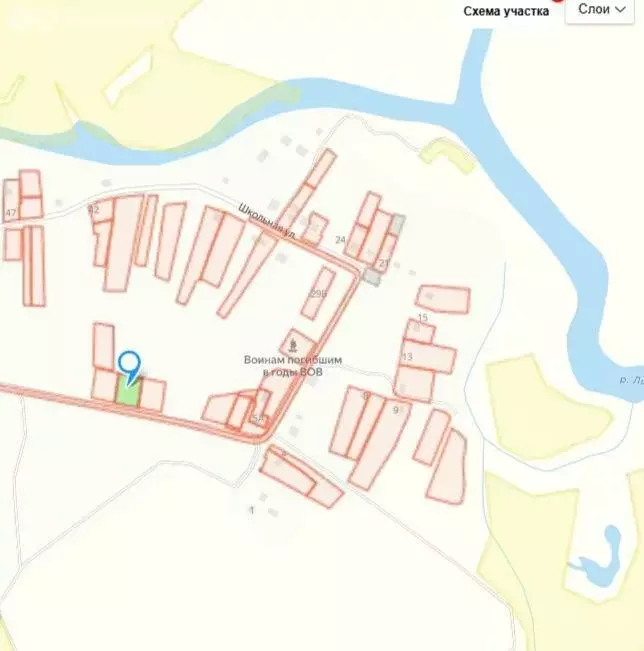 Участок в Тамбовская область, Знаменский муниципальный округ, деревня ... - Фото 1