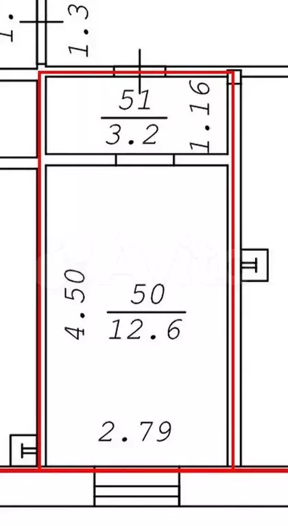 Продам офисное помещение, 15.8 м - Фото 0