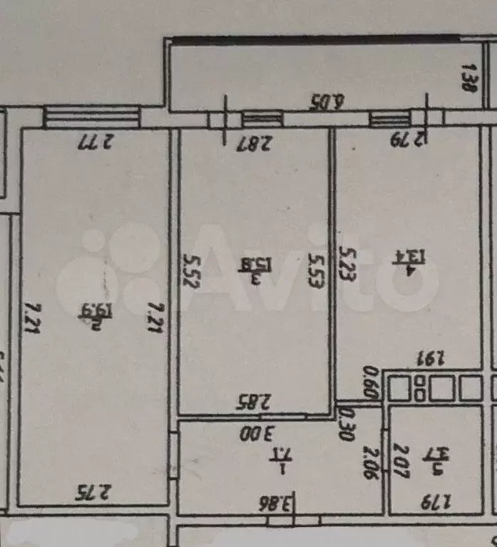 2-к. квартира, 60 м, 5/24 эт. - Фото 0