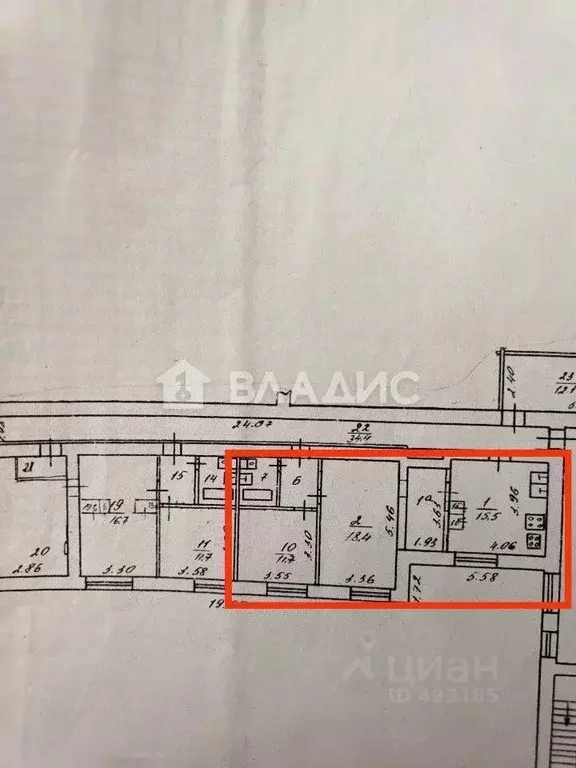 2-к кв. Владимирская область, Владимир Тракторная ул., 1в (59.5 м) - Фото 2