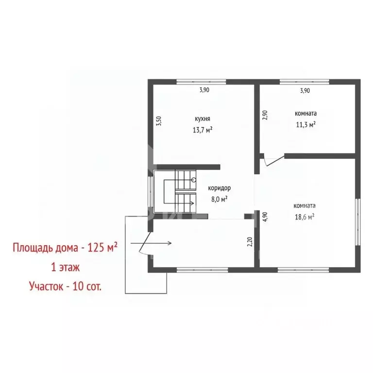 Дом в Свердловская область, Березовский ул. Карла Маркса, 85 (125 м) - Фото 2