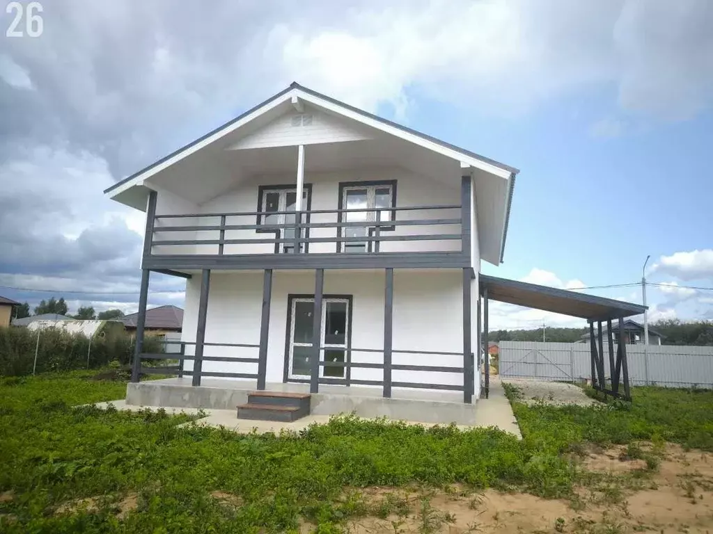 Дом в Калужская область, Боровский муниципальный округ, Совьяки с/пос, ... - Фото 2