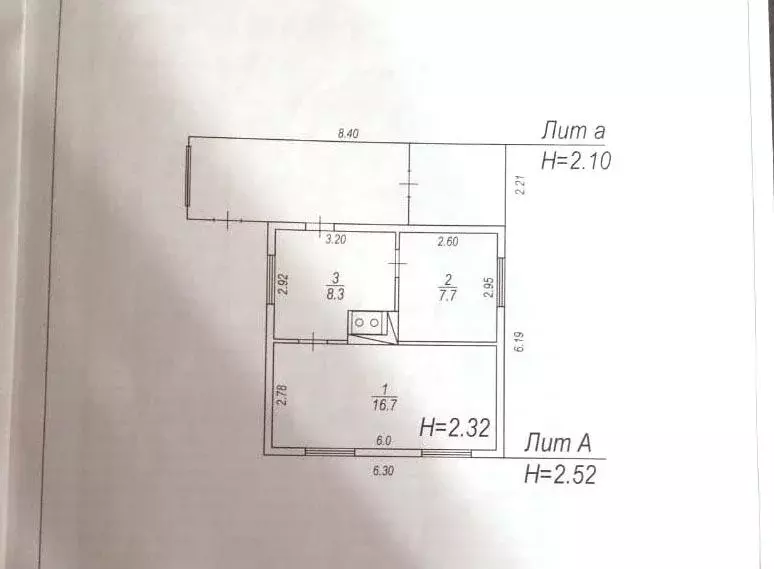 Дом, 32.7 м - Фото 1