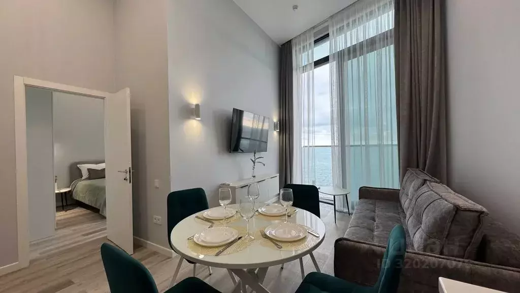 1-к кв. Краснодарский край, Сочи Лучезарная ул., 1Ак7 (50.0 м) - Фото 2