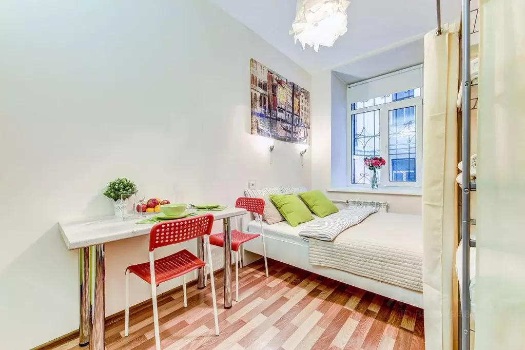 Студия Санкт-Петербург ул. Рубинштейна, 24 (14.0 м) - Фото 1