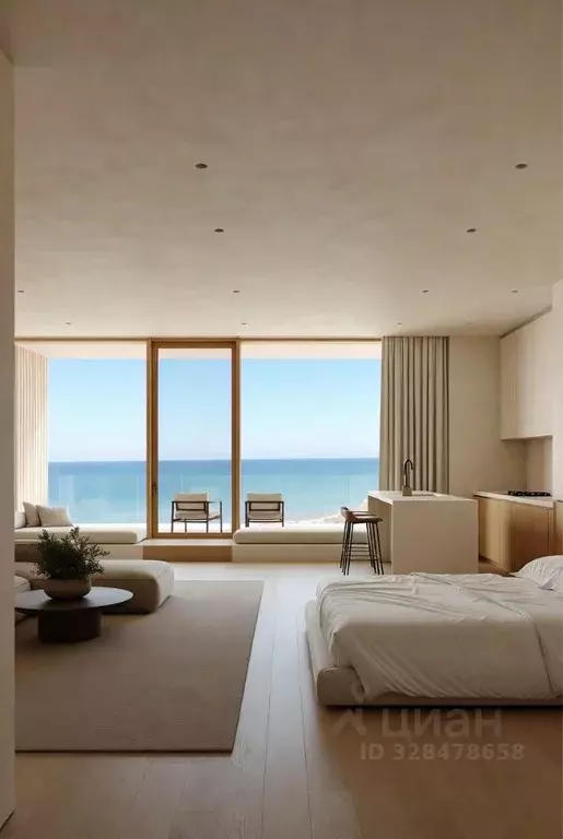 Студия Крым, Ялта Приморский парк имени Гагарина кв-л, 1 (61.0 м) - Фото 1