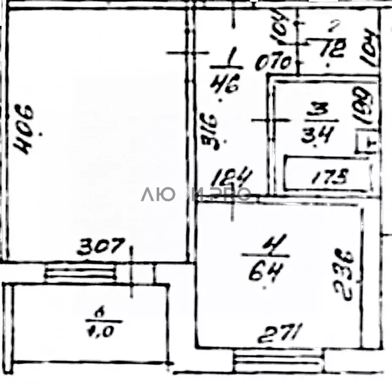 1-к кв. Башкортостан, Уфа ул. Уфимское Шоссе, 37 (33.0 м) - Фото 2
