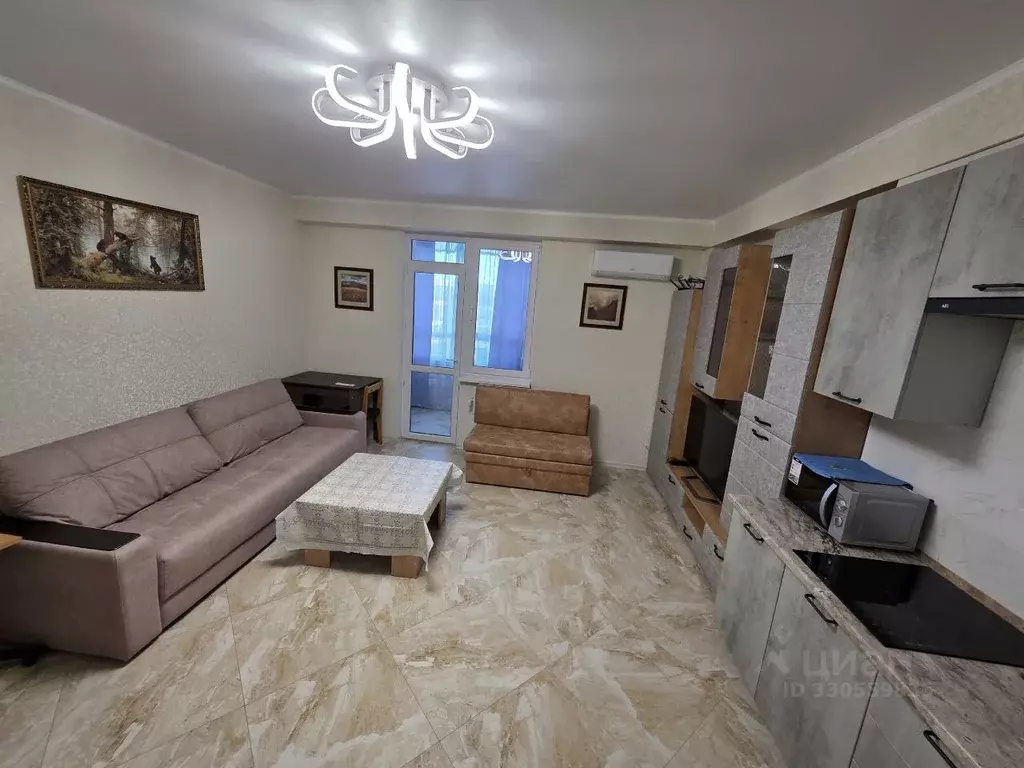 Студия Севастополь ул. Токарева, 18В (40.0 м) - Фото 2