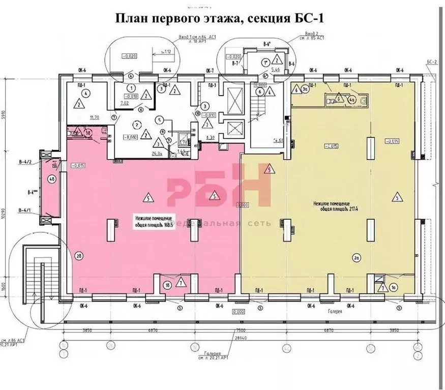 Торговая площадь в Пензенская область, Пенза ул. Свердлова (386 м) - Фото 1