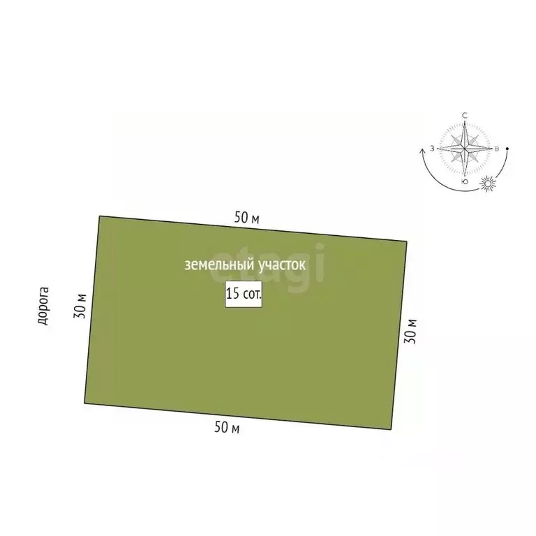 Участок в Тамбовская область, Мичуринский муниципальный округ, с. ... - Фото 2