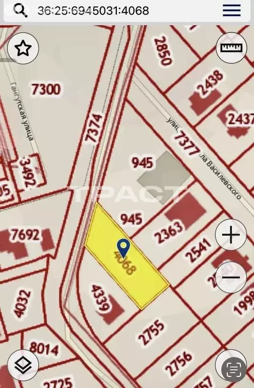 Участок в Рамонский район, село Ямное (12 м) - Фото 1