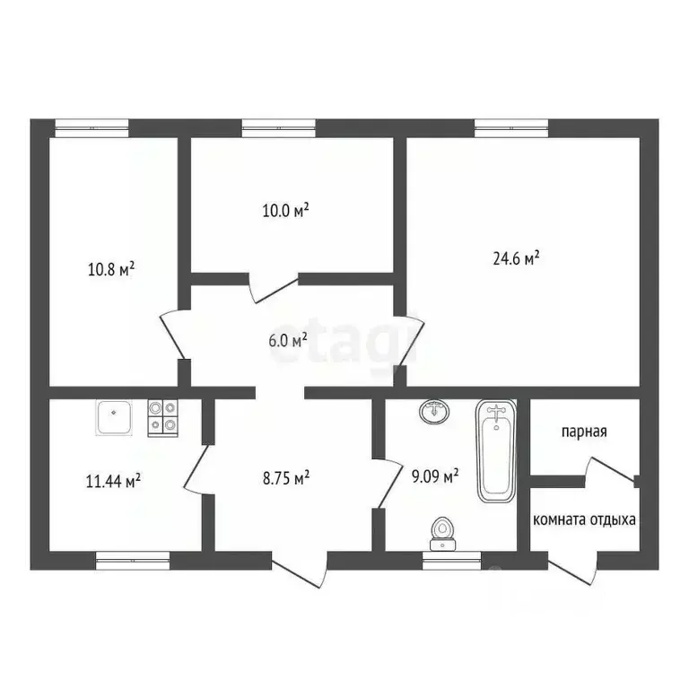 Дом в Воронежская область, Рамонский район, с. Березово ул. Учхоз ... - Фото 2