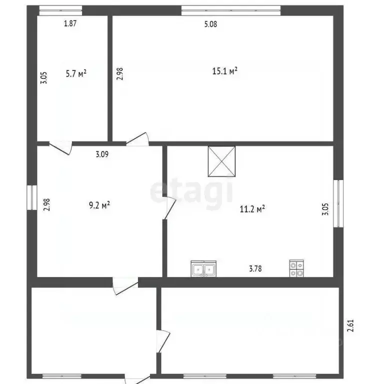 Дом в Владимирская область, Суздальский район, Новоалександровское ... - Фото 1