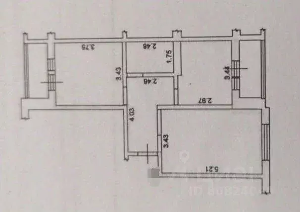2-к кв. Калужская область, Калуга ул. Минская, 41 (62.0 м) - Фото 2