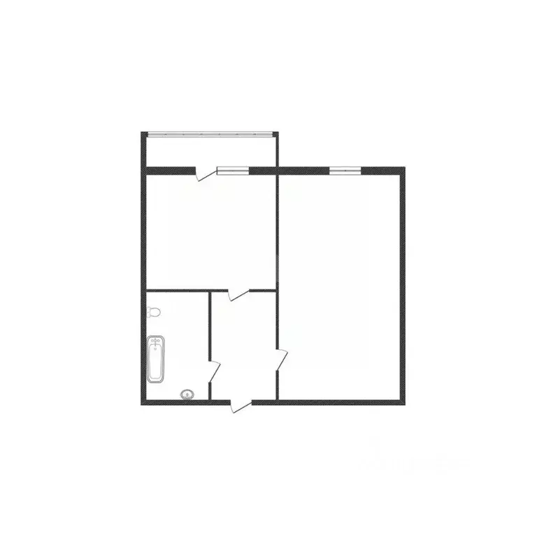 1-к кв. Белгородская область, Белгород ул. Губкина, 16А (41.0 м) - Фото 1