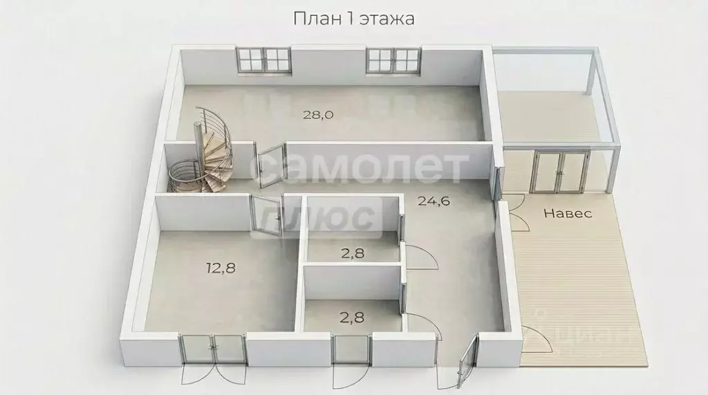 Таунхаус в Ульяновская область, Чердаклинский район, Мирновское с/пос, ... - Фото 2