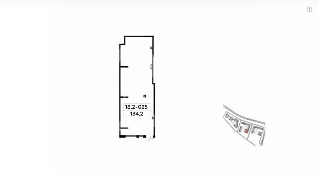 Торговая площадь в Москва Скандинавия жилой комплекс, 18.2.3 (134 м) - Фото 2